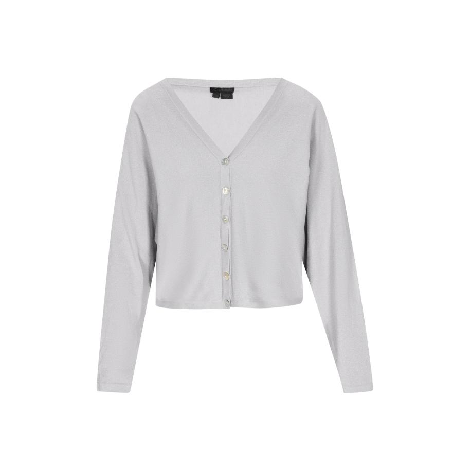 DreiMaster DreiMaster Klassik Gebreid vest grijs -