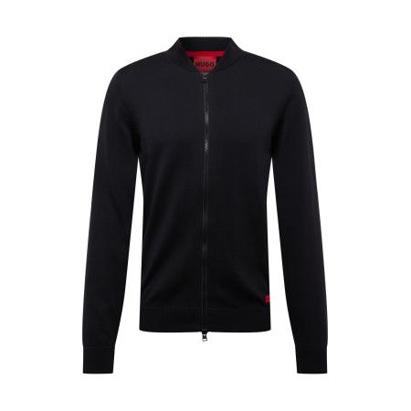 Hugo Boss HUGO Gebreid vest zwart
