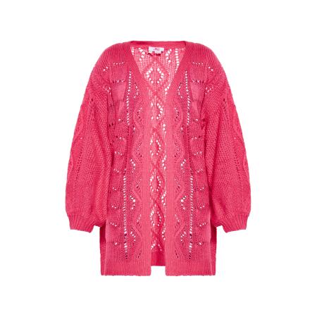 MYMO MYMO Gebreid vest pink