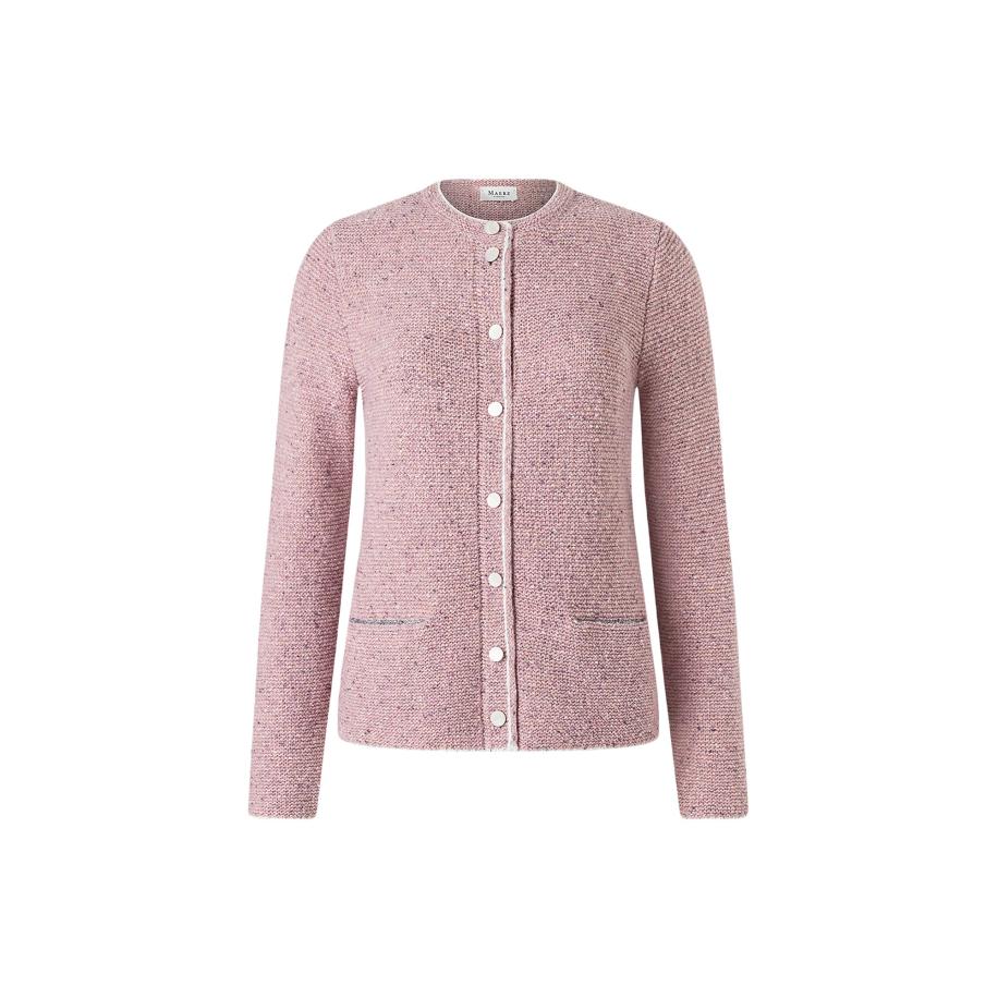 MAERZ Muenchen Gebreid vest oudroze / wit Roze