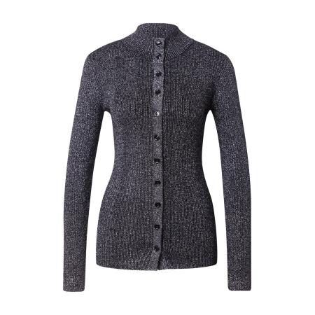 Samsøe & Samsøe Samsøe Samsøe Gebreid vest Saleonore zwart / zilver