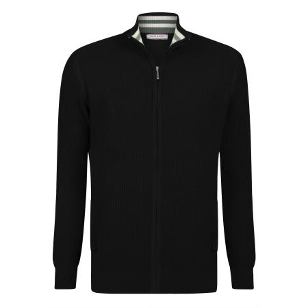 Felix Hardy Felix Hardy Gebreid vest zwart