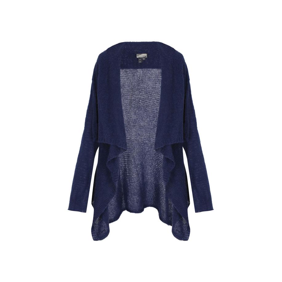 DreiMaster DreiMaster Vintage Gebreid vest navy -