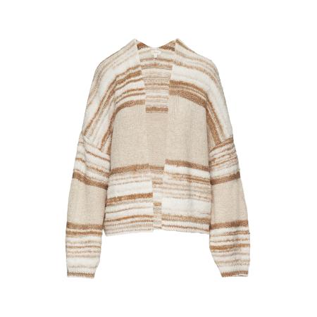 s.Oliver s.Oliver Gebreid vest beige / lichtbruin / offwhite