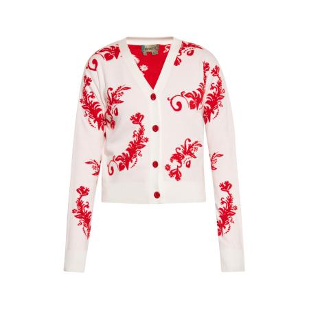 ebeeza ebeeza Gebreid vest rood / wolwit