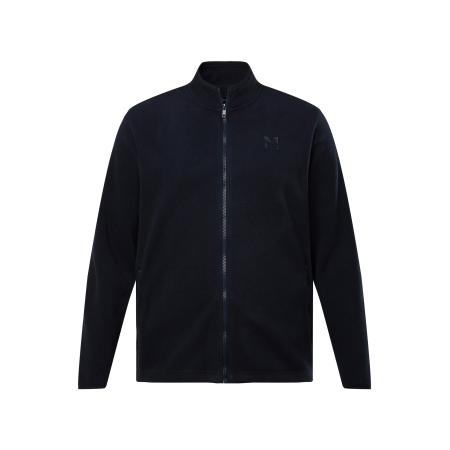 men plus Men Plus Fleece jas donkerblauw