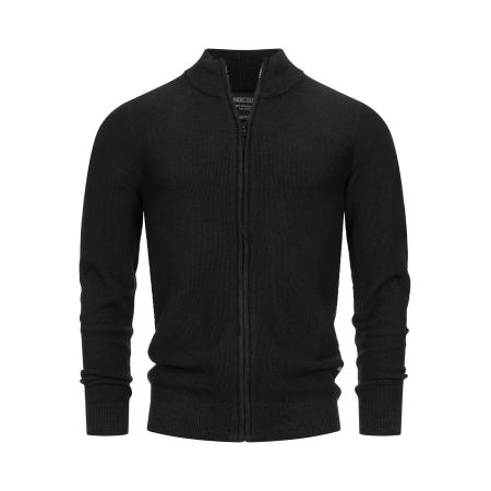 INDICODE JEANS INDICODE JEANS Gebreid vest zwart