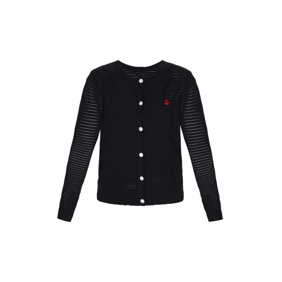 DreiMaster DreiMaster Klassik Gebreid vest rood / zwart -