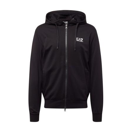 Emporio Armani EA7 Emporio Armani Sweatvest zwart / offwhite