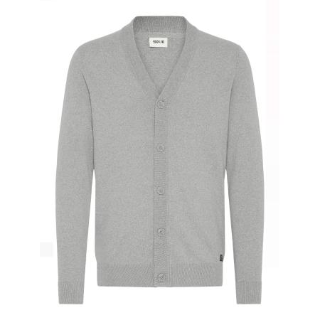 Solid !Solid Gebreid vest Akalma grijs