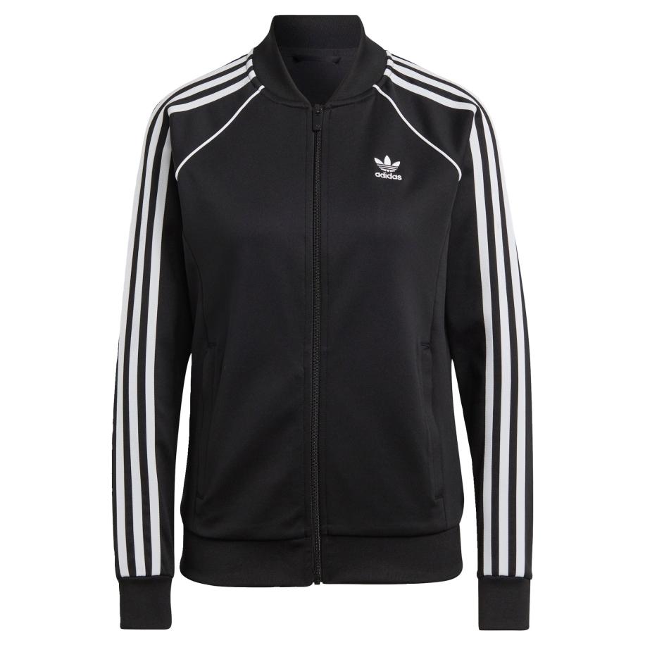 Adidas ADIDAS ORIGINALS Sweatvest Adicolor Classics zwart / wit -