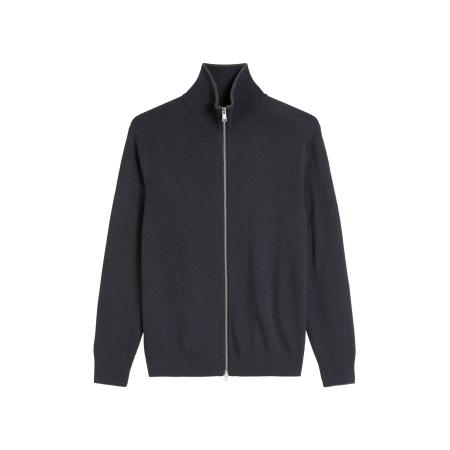 Marc O'Polo Marc OPolo Gebreid vest donkerblauw