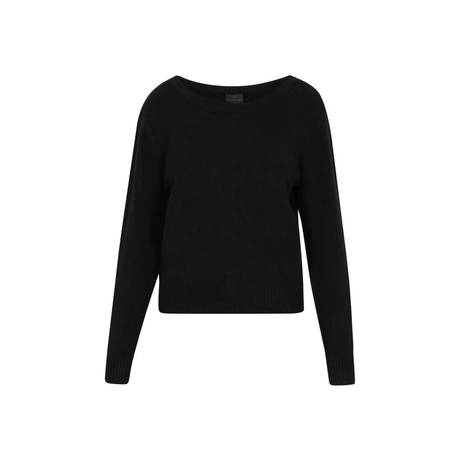 DreiMaster DreiMaster Klassik Gebreid vest zwart -