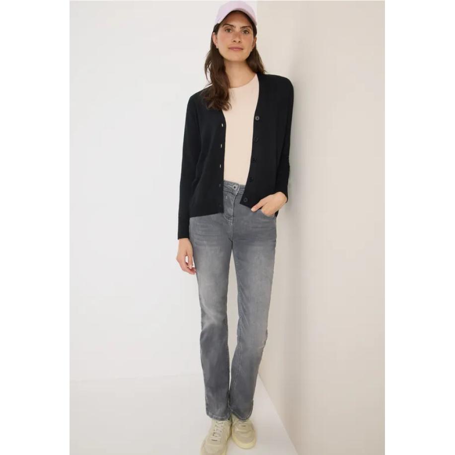 CECIL V-hals vest Zwart