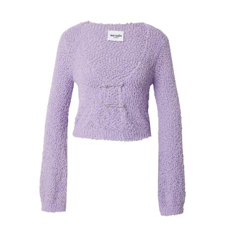 noar studios noar studios Gebreid vest lavendel