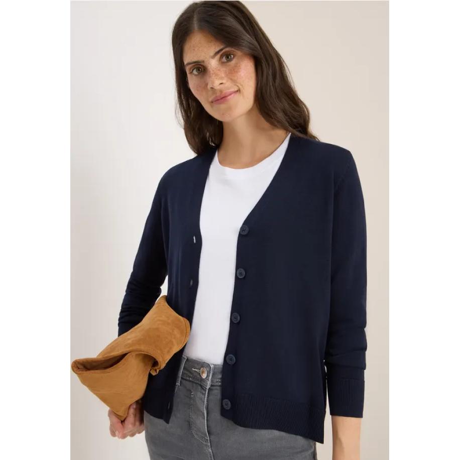 CECIL V-hals vest Blauw