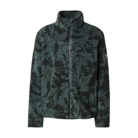 Iriedaily Iriedaily Fleece jas Insaneia donkergroen / zwart