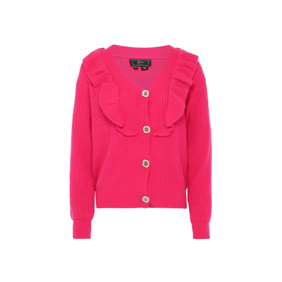 Faina faina Gebreid vest pink -