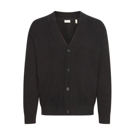 Solid !Solid Gebreid vest zwart