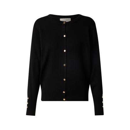 Freequent Freequent Gebreid vest KATIE zwart