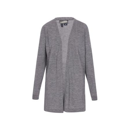 DreiMaster DreiMaster Vintage Gebreid vest grijs gemêleerd