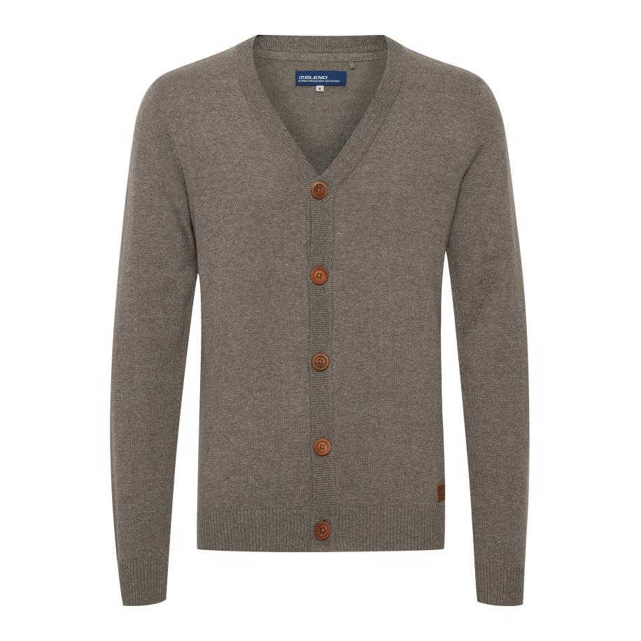 Blend BLEND Gebreid vest grijs -