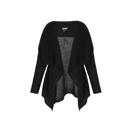 DreiMaster DreiMaster Vintage Gebreid vest zwart