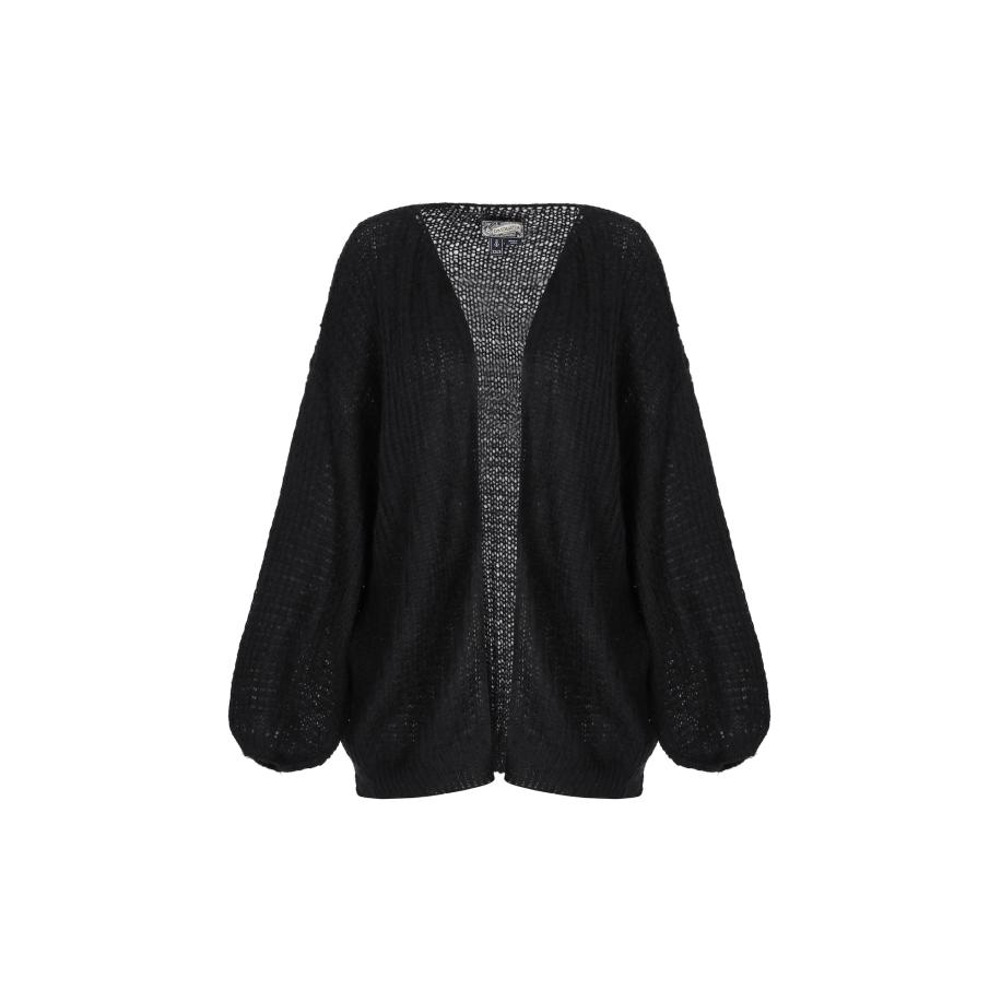 DreiMaster DreiMaster Vintage Gebreid vest zwart -