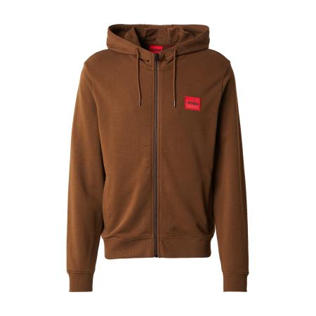 Hugo Boss HUGO Sweatvest Daple ombergrijs / rood / zwart