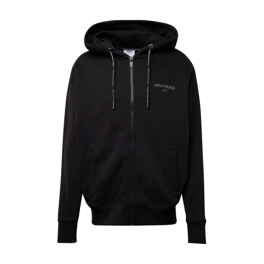 carlo colucci Carlo Colucci Sweatvest zwart -