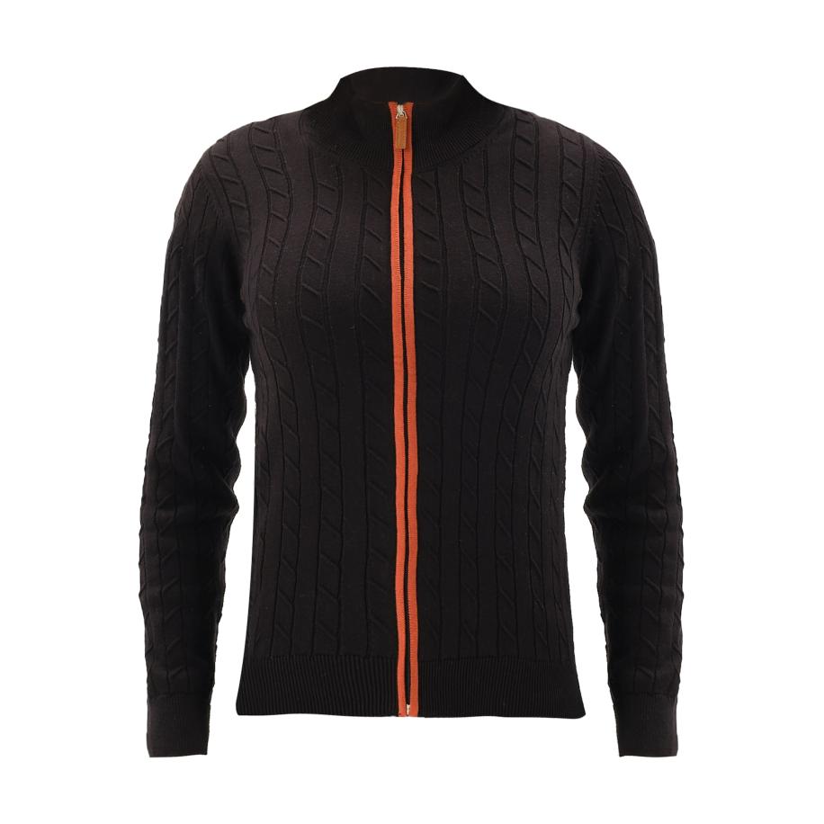 Giorgio di Mare Giorgio di Mare Gebreid vest rood / zwart -