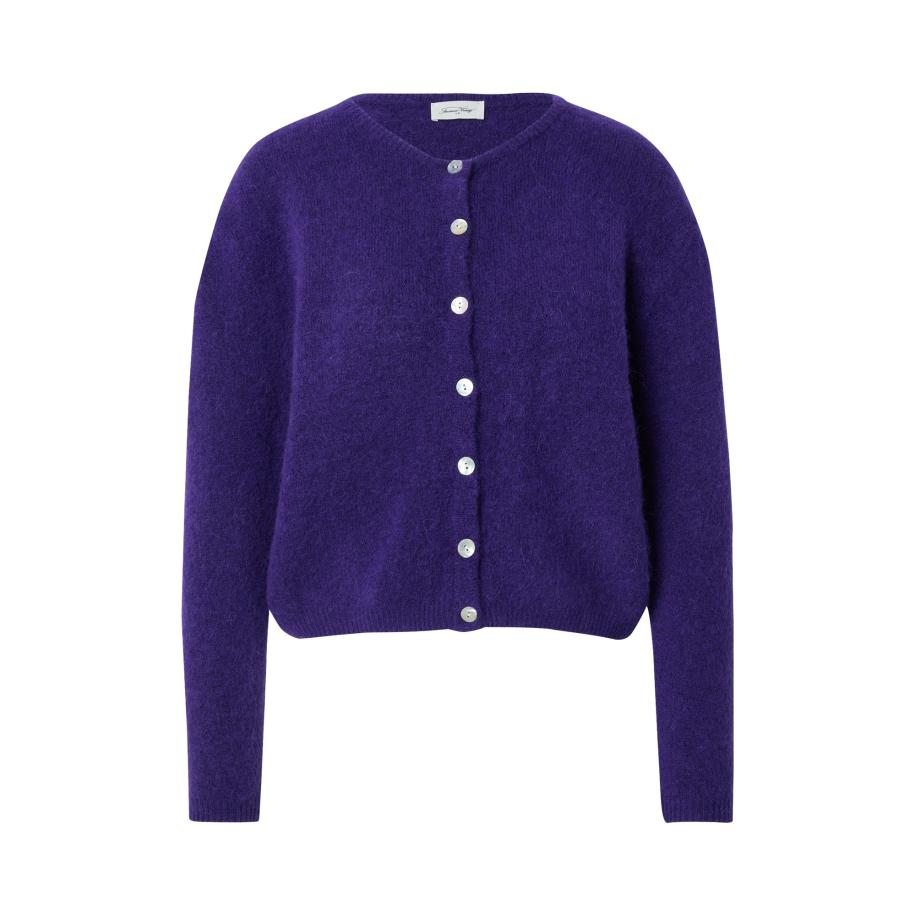 American Vintage AMERICAN VINTAGE Gebreid vest VITOW violetblauw -