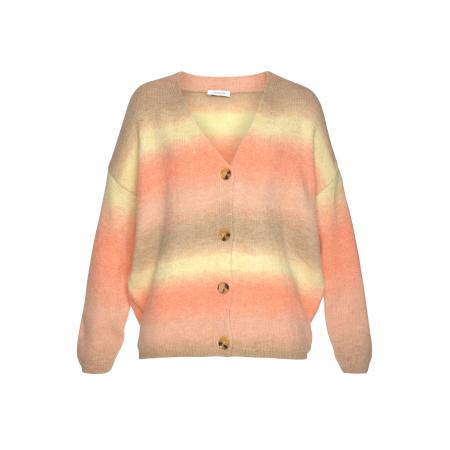 Lascana LASCANA Gebreid vest beige / geel / oranje