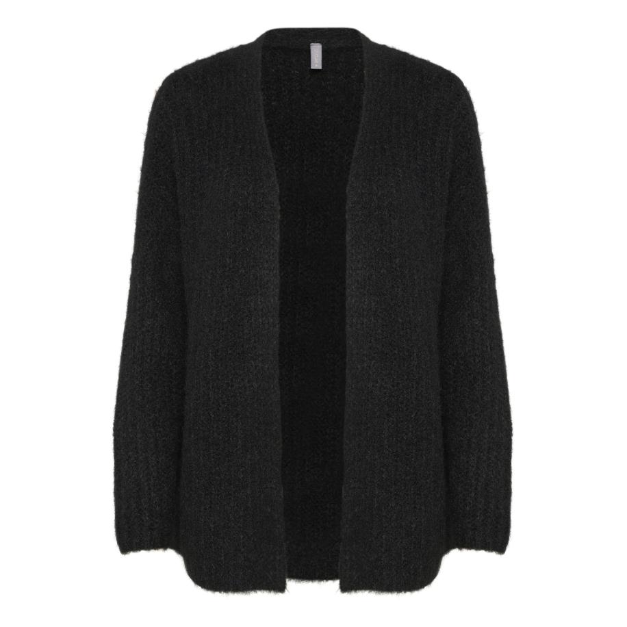 Culture CULTURE Gebreid vest CU Brava zwart -