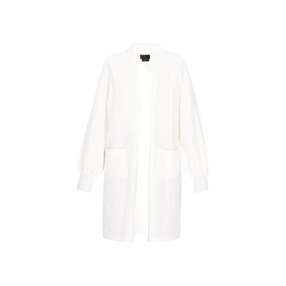 DreiMaster DreiMaster Klassik Gebreid vest Classic offwhite -