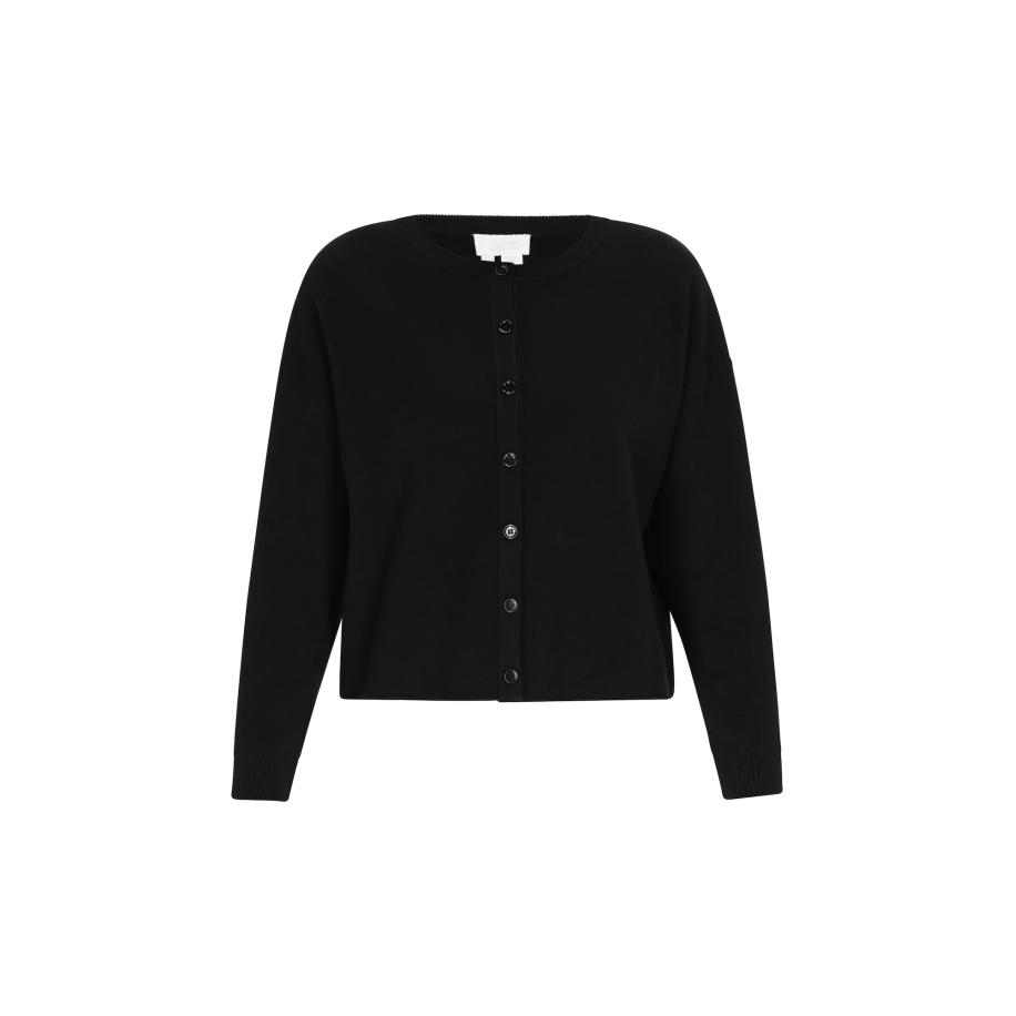 Usha usha WHITE LABEL Gebreid vest zwart -