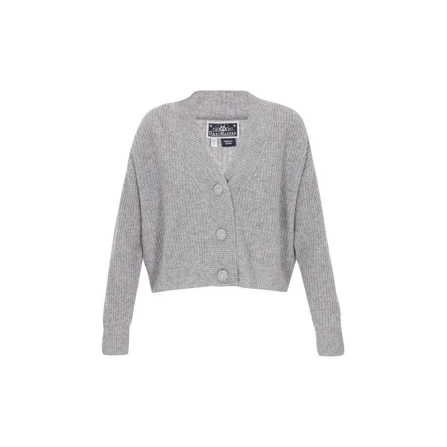 DreiMaster DreiMaster Maritim Gebreid vest lichtgrijs -