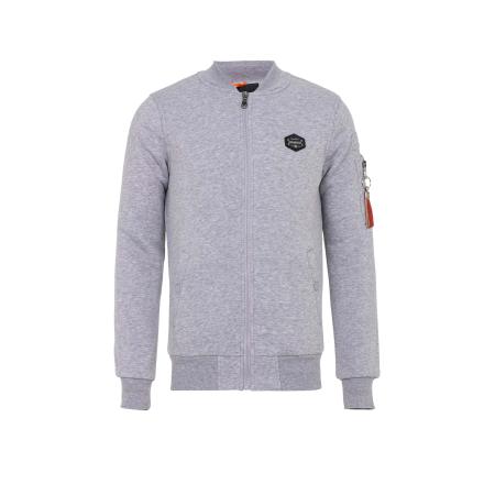 Cipo & Baxx CIPO & BAXX Sweatvest Bevy grijs