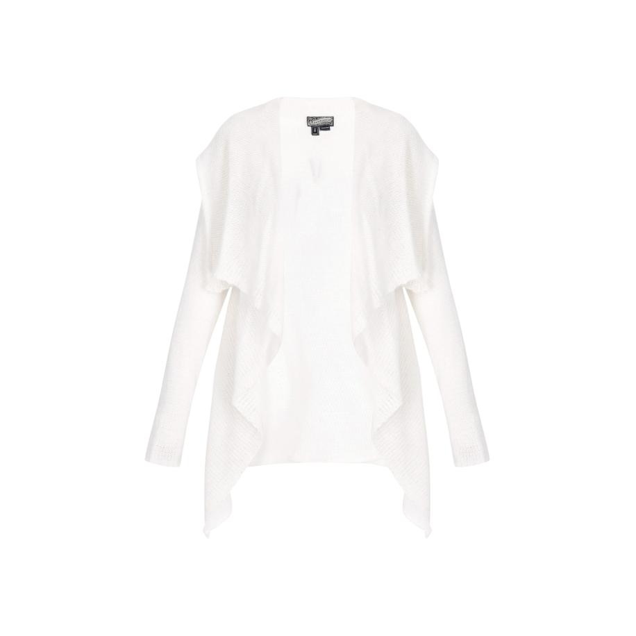 DreiMaster DreiMaster Vintage Gebreid vest offwhite -