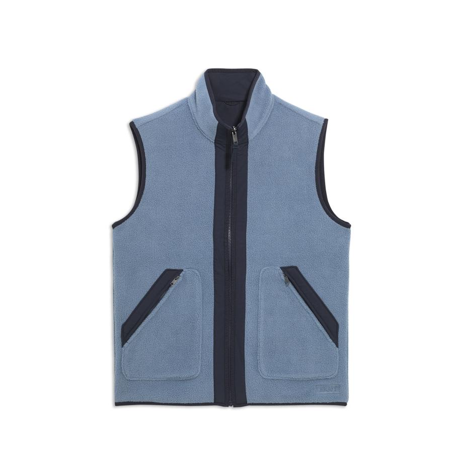 AIGLE Fleece jas lichtblauw Blauw