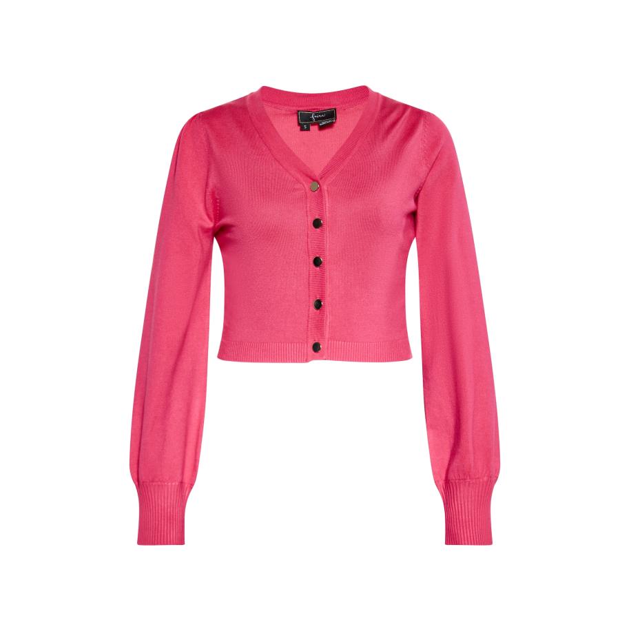Faina faina Gebreid vest pink -