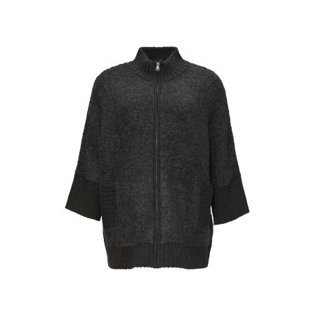 s.Oliver s.Oliver Gebreid vest donkergrijs