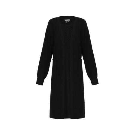 DreiMaster DreiMaster Vintage Gebreid vest zwart