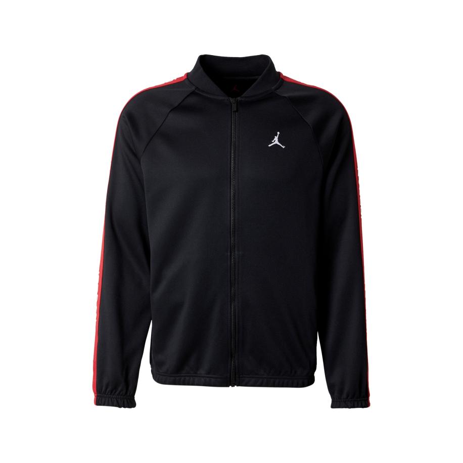 Jordan Jordan Sweatvest ESS cranberry / zwart / wit -