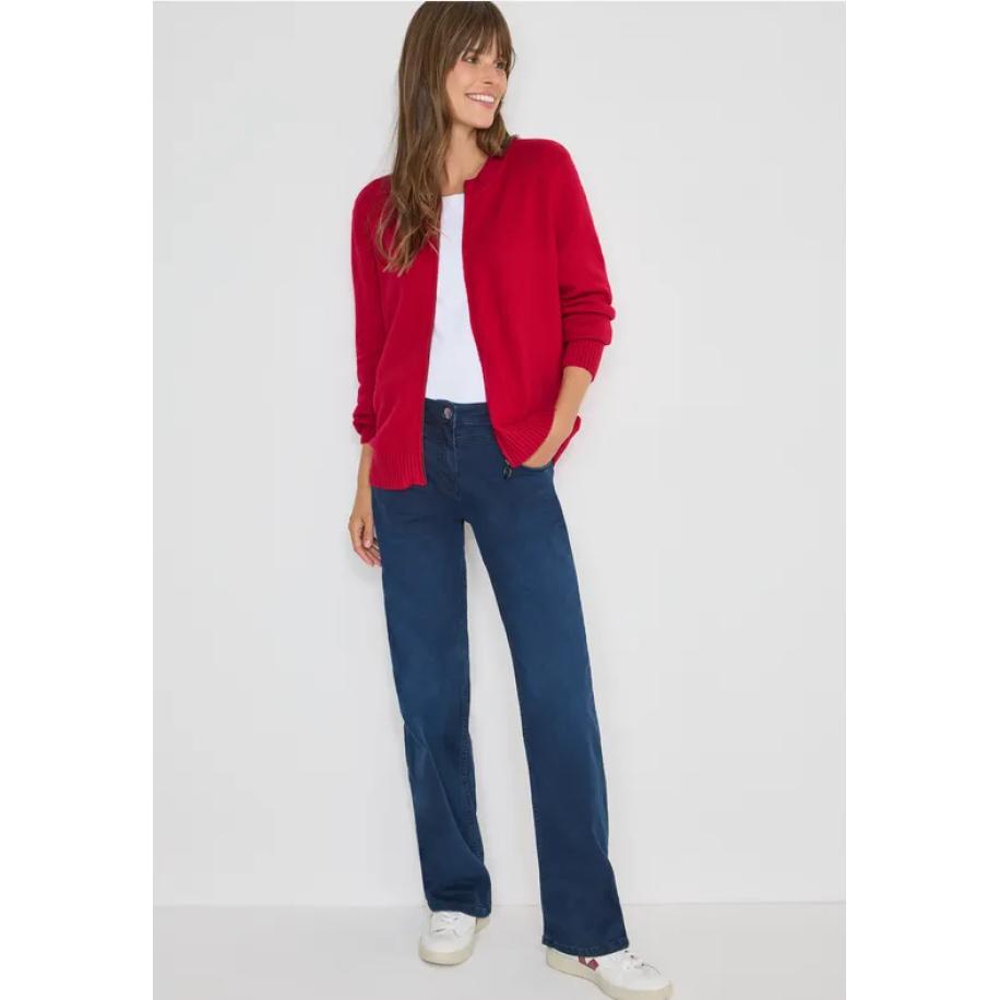 CECIL Vest met rits Rood