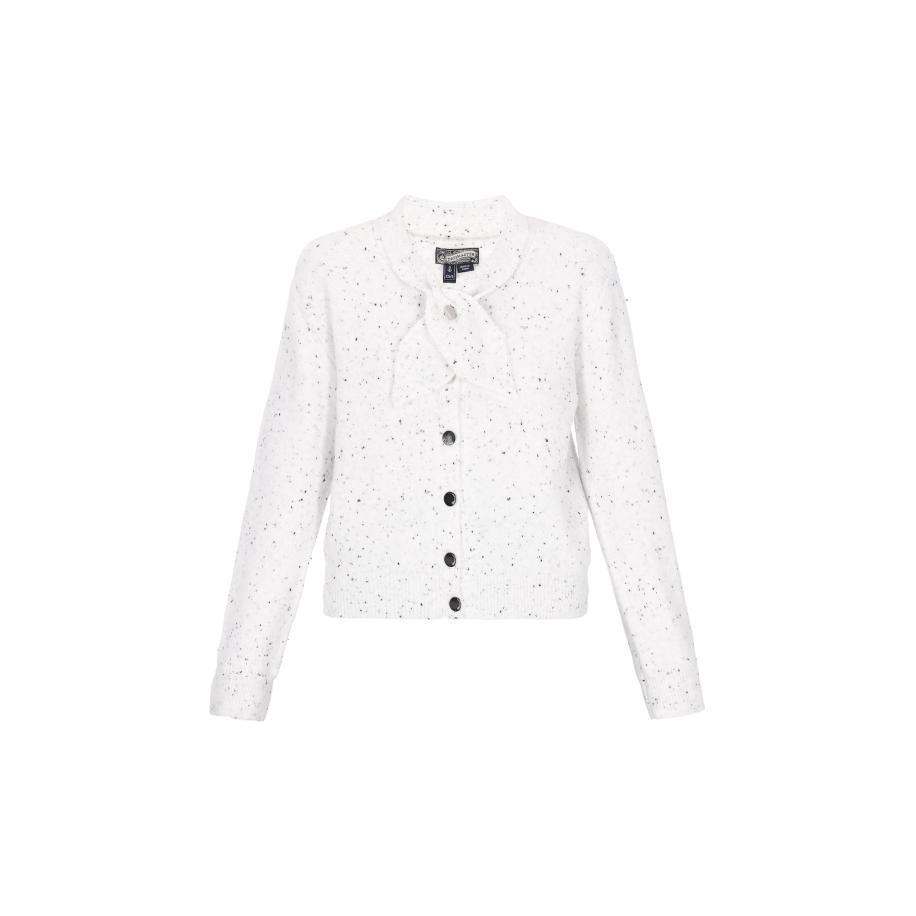 DreiMaster DreiMaster Vintage Gebreid vest offwhite -