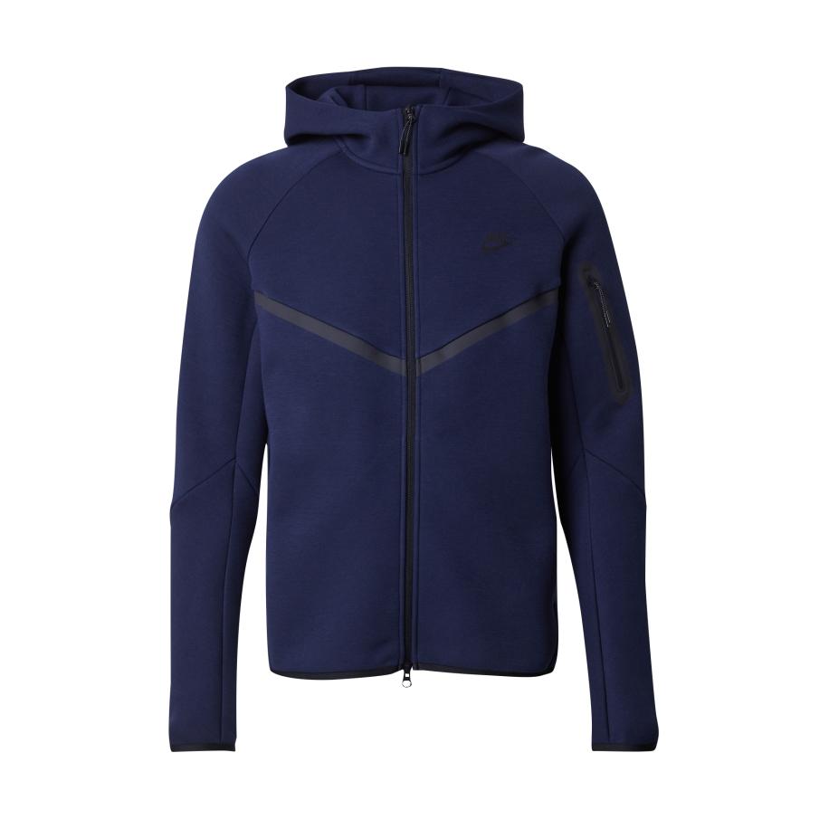 Nike Nike Sportswear Sweatvest Tech Fleece navy / zwart -