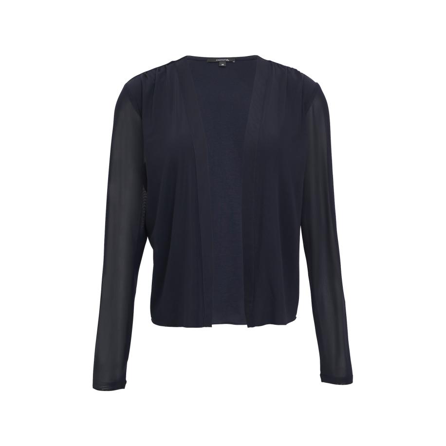 Comma COMMA Gebreid vest navy -