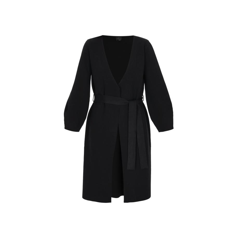 DreiMaster DreiMaster Klassik Gebreid vest zwart -