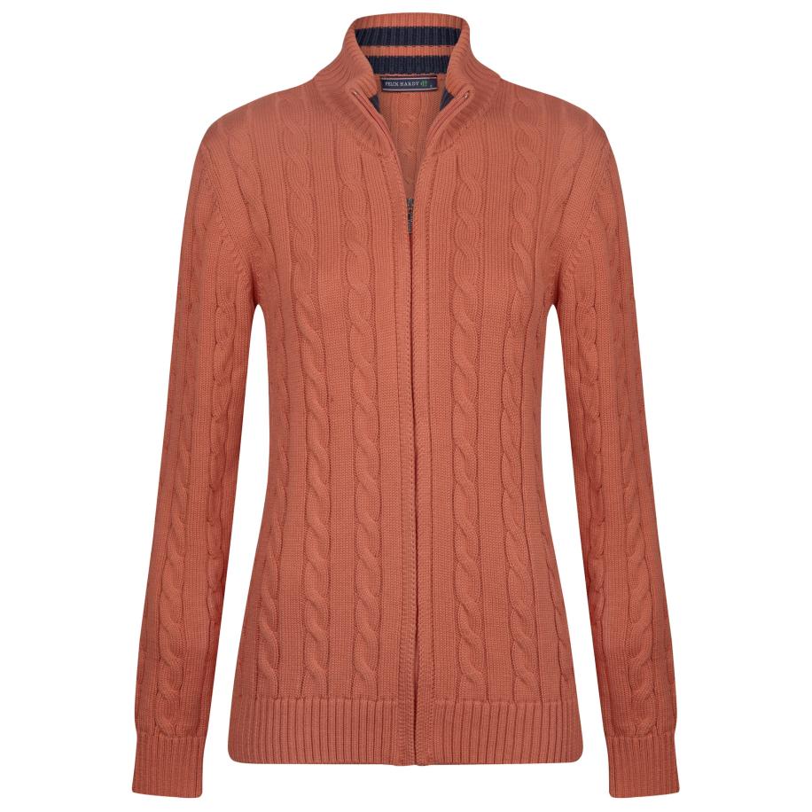 Felix Hardy Felix Hardy Gebreid vest zalm roze -